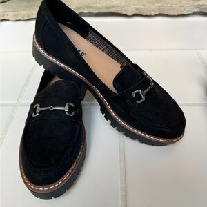 Black Suede Loafers